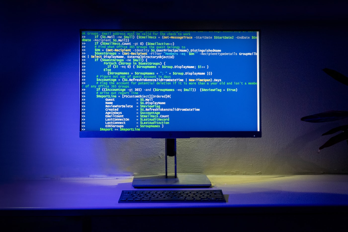 A CI/CD pipeline on a developer's screen